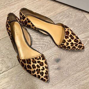 J. Crew Shoes - J.Crew D’Orsay Leopard Flats J. Crew Shoes - J.Crew D’Orsay Leopard Flats